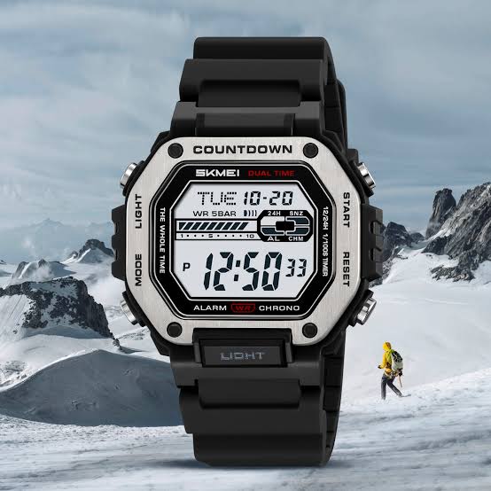 SKMEI 2522 Sport Digital - BOLD BLACK