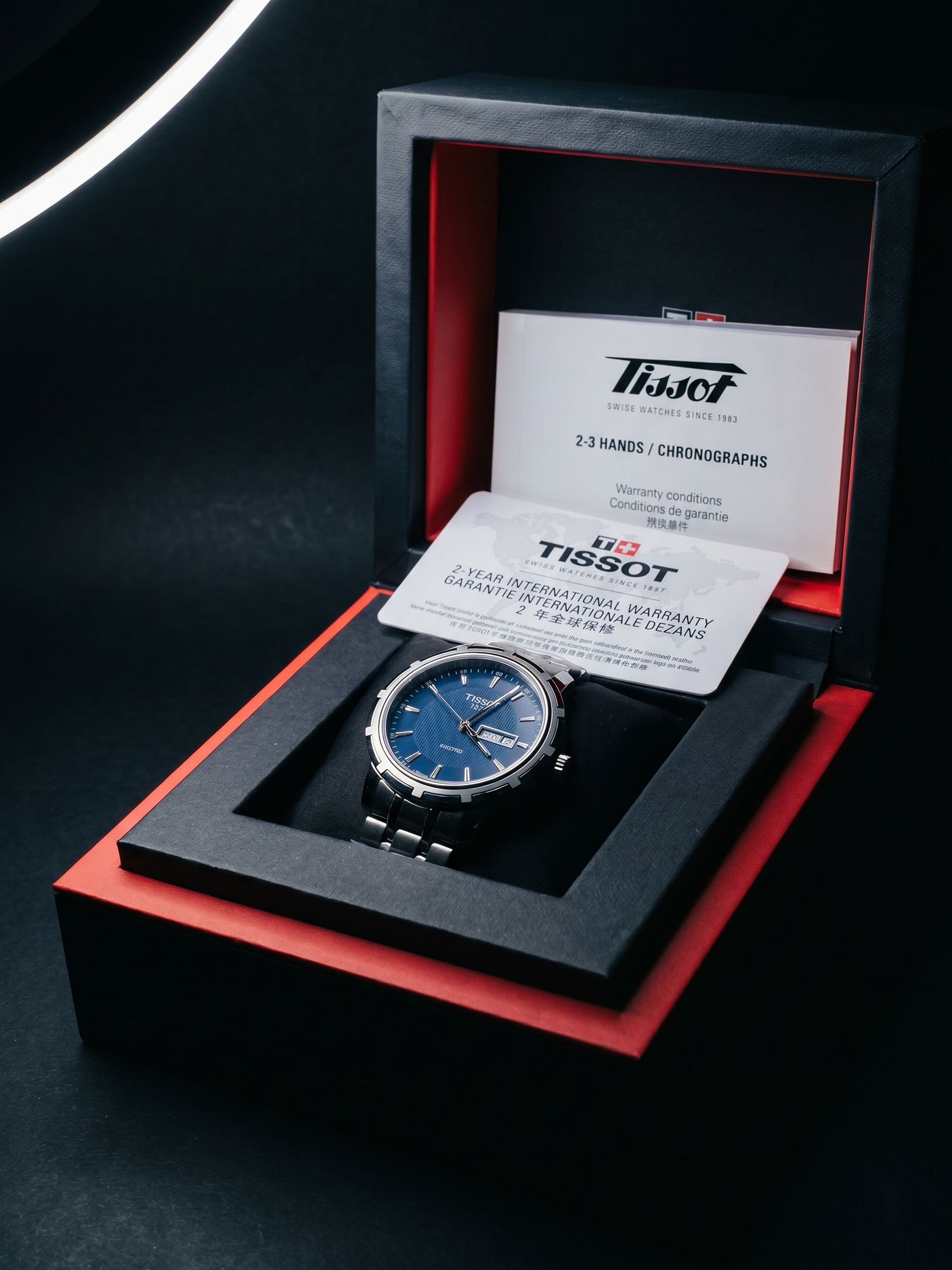 Tissot 1685 Casistic — Ocean Blue | Premium Stainless Steel | Japan Movement